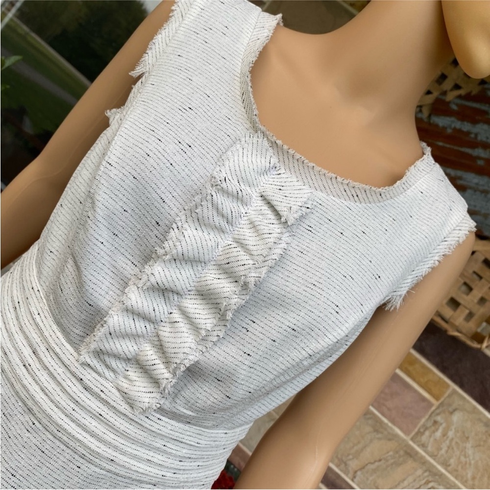 The Limited Tweed Ruffle Sheath‎ Dress - Picture 2 of 12